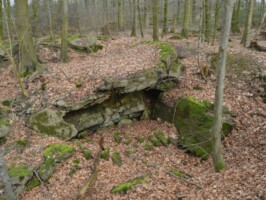 Batteriet i Hyrup Skov Sprængte rester af Batteriet i Hyrup Skov, Sikringsstilling Nord