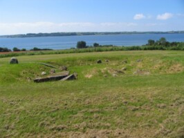 Skanse II Dybbøl Det ødelagte ammunitionsmagasin i skanse II, Dybbøl