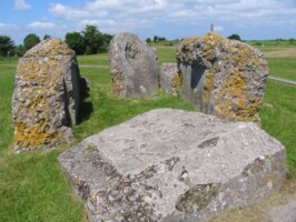 Dansk skanse IV Rester af ammunitionsmagasin på Dybbøl