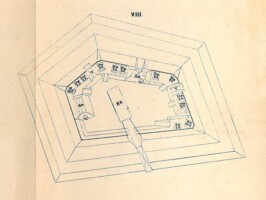 Dansk skanse VIII Tegning Tidsskrift for Krigsvæsen 1867