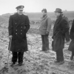 1. spadestik 7. januar 1953 Første spadestil til Stevnsfortet 1953