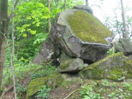 Strandelhjørn Batteriet i Strandelhjørn batteri, sprængt mandskabsbunker