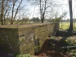 Toftlund Toftlund flankeringsbunker til maskingevær