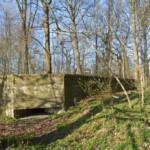 Toftlund Skytsåbning i flankeringsbunker i Toftlund 1917