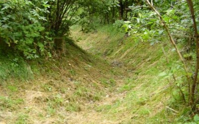 Torsbjerg Batteri Torsbjerg Batteri batterigraven, Sikringsstilling Nord, WW1