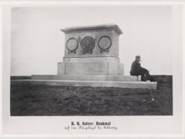 Kongshøj Postkort Monument på Kongshøj fra 1864