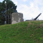 Langelandsfortets luftværn Luftværnsbateri nord Langelandsfortet