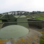 Langelandsfortet artilleri 15 cm kanon på Langelandsfortet