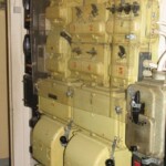 Langelandsfortet Strømtavler i ildledercentralen på Langelandsfortet