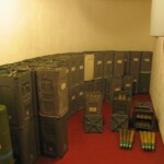 Langelandsfortets luftværnsammunition Ammunitionsmagasin til luftværnet på Langelandsfortet