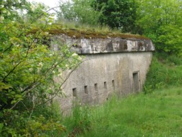 Andholm Batteri Mandskabsbunker i Andholm Batteri