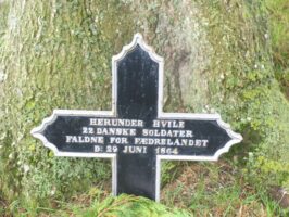 Grav på Arnkil Krigergrav Arnkil 1864