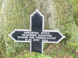 Grav på Arnkil Krigergrav Arnkil 1864