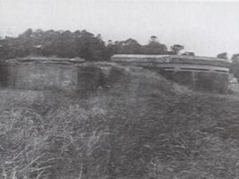 Aarøsund kystbatteri Det tyske kystbatteri i Aarøsund, billede fra 1920