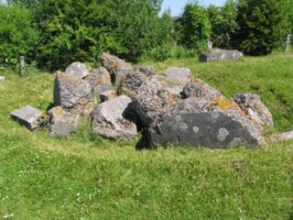 Dansk skanse X Krudtmagasinet i dansk skanse X på Dybbøl