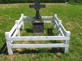 Bag dansk skanse VI Der findes en Preussisk grav lidt bag Dansk skanse VII