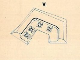 Dansk skanse V Dansk Skanse V tegning 1867 i Tidsskrift for Krigsvæsen