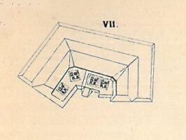 Dansk skanse VII Tegning af Dansk skanse VI i Tidsskrift for Krigsvæsen 1867