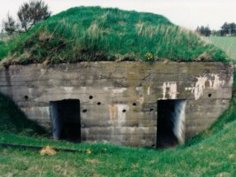 Gasse Høje Maskingeværbunker Gasse Høje Maskingeværbunker, bunkeren 1982