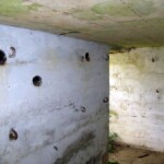 Gasse Høje Maskingeværbunker Gasse Høje Maskingeværbunker fra 1. verdenskrig, indgangen