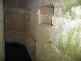 Hoptrup Mandskabsbunker i Hoptrup, indgangen