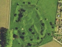 Preussisk Fort VII Preussisk Fort VII fra luften