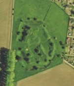 Preussisk Fort VII Preussisk Fort VII fra luften