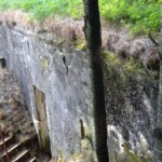 St. Borgbjerg observationsbunker St. Borgbjerg observationsbunker, indgang i struben