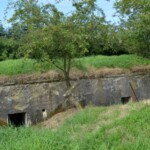 St. Borgbjerg observationsbunker St. Borgbjerg observationsbunker, strube med trappe