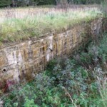 Vedbøl Halvdelingsbunker Vedbøl Halvdelingsbunker, struben