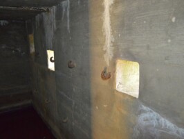 Flankeringsbunker Vedsted Flankeringsbunker Vedsted, køjekroge til mandskab