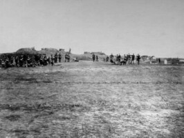 brohovedskansen Dybbøl Billede fra Brohovedskansen 1864