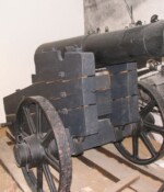 Dannevirke Kanon i fæstningsaffutage (positionsartilleri) fra Dannevirke