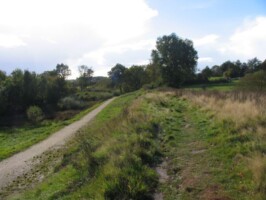 Dannevirke Volden på den oprindelige Dannevirke var 5-7 meter høj med voldkronen øverst