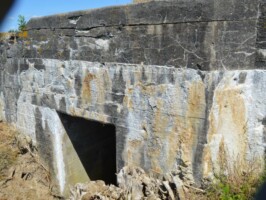 Flankeringsbunker i Vedsted Flankeringsbunker i Vedsted, Indgangen