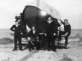 Hornbæk Batteri Hornbæk Batteri 1946, 150 cm lyskaster