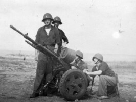 HornbækBatteri Luftværnskanon i Hornbæk Batteri