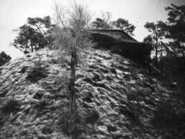 Hornbæk Batteri Ildlederposten i strandskellet ved Hornbæk Batteri