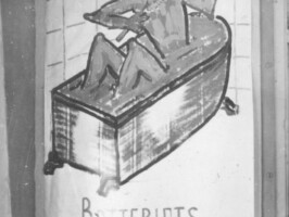 Hornbæk Batteri Små kunstværker i Hornbæk Batteri 1946-1947