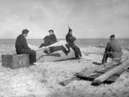 Hornbæk Batteri Hvil på stranden ved Hornbæk Batteri