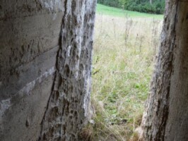 Pothøj Flankeringsbunkeren på Pothøj, sløring ved indgang