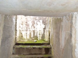 Pothøj Pothøj observationsbunker trappe til observatørens stade