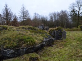 Rugbjerg Batteri Rugbjerg Batteri, sprængt mandskabsbunker