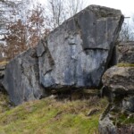 Rugbjerg Batteri Sprængt ammunitionsbunker i Rugbjerg Batteri fra 1917