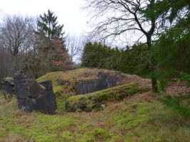 Rugbjerg Batteri Sprængt mandskabsbunker i Sikringsstilling Nord, Rugbjerg Batteri