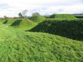 Dannevirke Den rekonstruerede skanse XIV på Dannevirke
