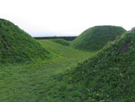 Dannevirke Traverser og rampe i skanse XIV